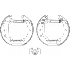 8DB 355 004-701 HELLA PAGID Комплект тормозных колодок