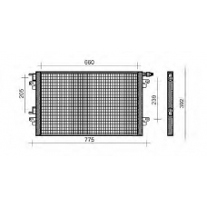 QCN330 QUINTON HAZELL Конденсатор, кондиционер