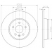 MDK0257 MINTEX Комплект тормозов, дисковый тормозной механизм