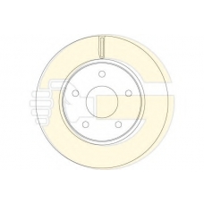 6064151 GIRLING Тормозной диск