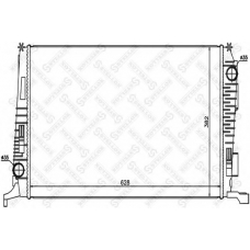 10-26164-SX STELLOX Радиатор, охлаждение двигателя