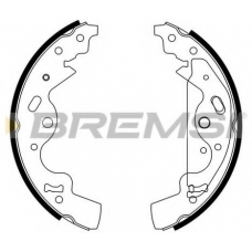 GF0437 BREMSI Комплект тормозных колодок