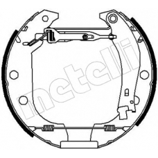 51-0143 METELLI Комплект тормозных колодок