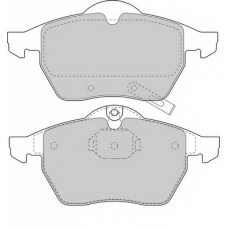 DBP251535 DURON Комплект тормозных колодок, дисковый тормоз