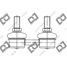 DL1090 DJ PARTS Тяга / стойка, стабилизатор