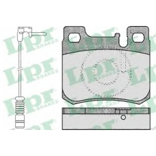 05P485A LPR Комплект тормозных колодок, дисковый тормоз