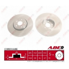 C3R031ABE ABE Тормозной диск
