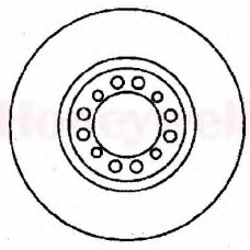 561157B BENDIX Тормозной диск