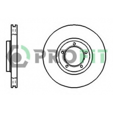 5010-0848 PROFIT Тормозной диск