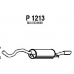 P1213 FENNO Глушитель выхлопных газов конечный