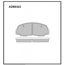 ADB0323 Allied Nippon Тормозные колодки