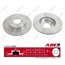 C30514ABE ABE Тормозной диск