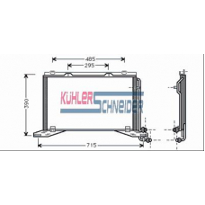 0321801 KUHLER SCHNEIDER Конденсатор, кондиционер