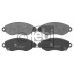 16425 FEBI Комплект тормозных колодок, дисковый тормоз