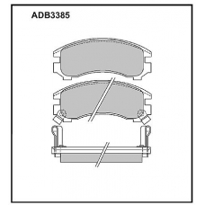ADB3385 Allied Nippon Тормозные колодки