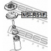 NSI-R51F FEBEST Тарелка пружины