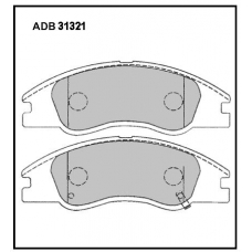 ADB31321 Allied Nippon Тормозные колодки