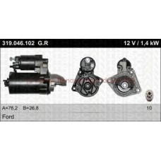 22-319-046-102 TRISCAN Стартер