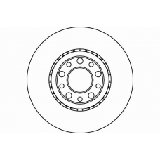MDC1739 MINTEX Тормозной диск