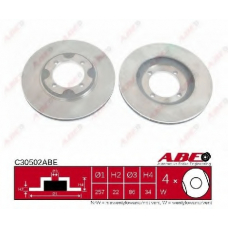C30502ABE ABE Тормозной диск