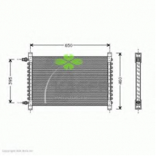 94-6382 KAGER Конденсатор, кондиционер