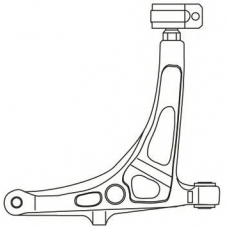1763 FRAP Рычаг независимой подвески колеса, подвеска колеса