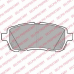 LP2069 DELPHI Комплект тормозных колодок, дисковый тормоз