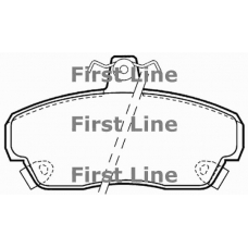 FBP3179 FIRST LINE Комплект тормозных колодок, дисковый тормоз