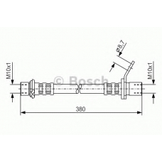 1 987 476 163 BOSCH Тормозной шланг