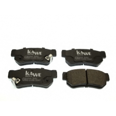 810049 KAWE Комплект тормозных колодок, дисковый тормоз