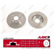 C34019ABE ABE Тормозной диск