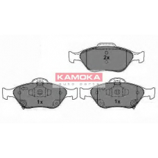 JQ101137 KAMOKA Комплект тормозных колодок, дисковый тормоз