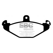 DP885 EBC Brakes Колодки тормозные