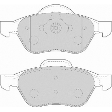 FD7010N NECTO Комплект тормозных колодок, дисковый тормоз