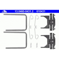 13.0460-0431.2 ATE Комплектующие, колодки дискового тормоза