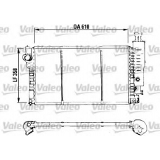 730576 VALEO Радиатор, охлаждение двигателя