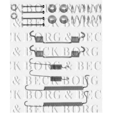 BBK6212 BORG & BECK Комплектующие, колодки дискового тормоза