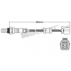 250-24601 WALKER Лямбда-зонд