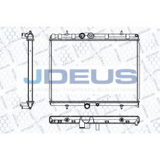 RA0210400 JDEUS Радиатор, охлаждение двигателя