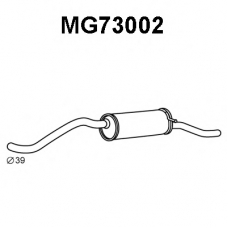 MG73002 VENEPORTE Глушитель выхлопных газов конечный