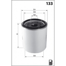 ELG5584 MECAFILTER Топливный фильтр