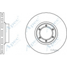 DSK589 APEC Тормозной диск