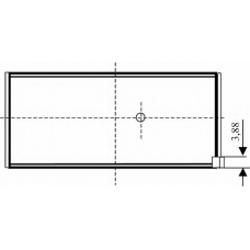 AEB4633 STD AE Шатунный подшипник