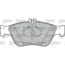 540799 VALEO Комплект тормозных колодок, дисковый тормоз