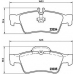 P 50 052 BREMBO Комплект тормозных колодок, дисковый тормоз