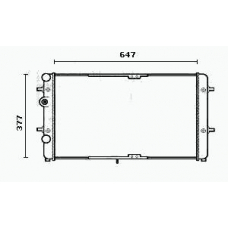 RM0260 EQUAL QUALITY Радиатор, охлаждение двигателя