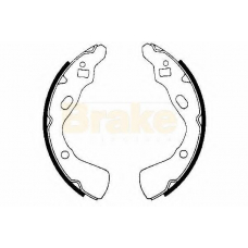 SH1619 BRAKE ENGINEERING Комплект тормозных колодок