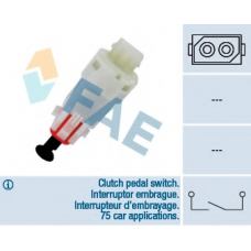 24499 FAE Выключатель, привод сцепления (Tempomat)