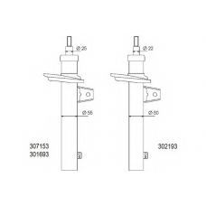 302193 AL-KO Амортизатор