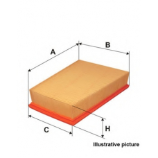 EAF3182.10 OPEN PARTS Воздушный фильтр